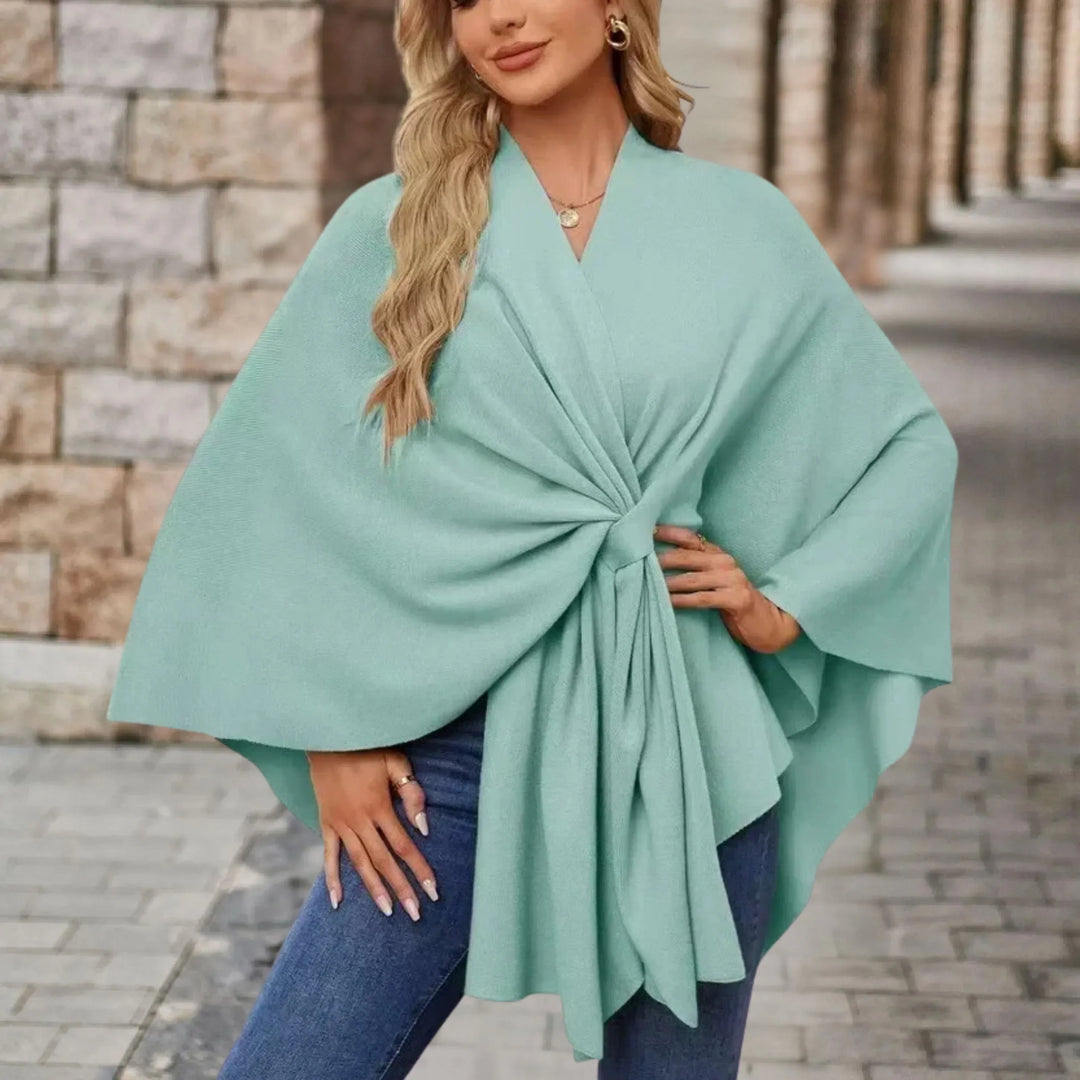 Women’s Poncho | Draped Wrap Style
