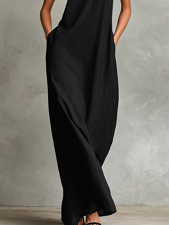 Catalina | Long Minimalist Sleeveless Dress