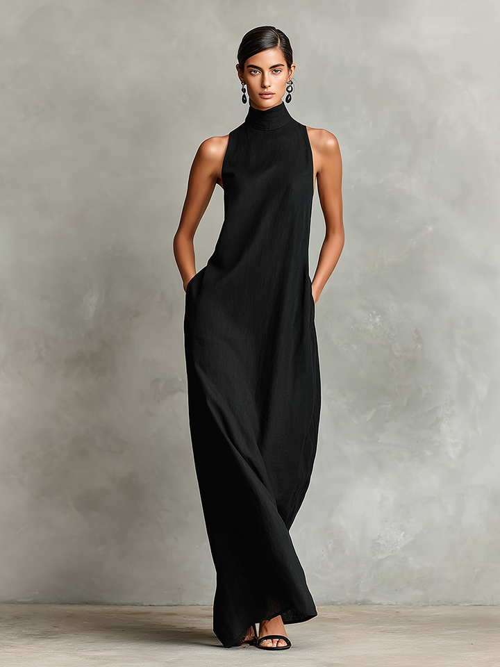 Catalina | Long Minimalist Sleeveless Dress