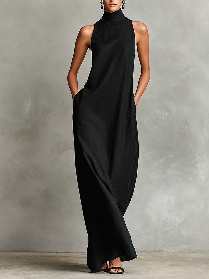 Catalina | Long Minimalist Sleeveless Dress