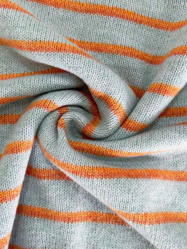 Celia™ | Elegant Striped Knit Cardigan