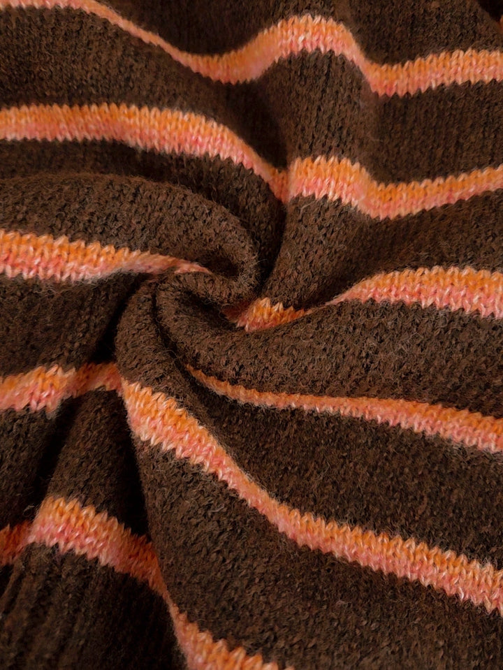 Celia™ | Elegant Striped Knit Cardigan