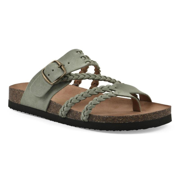 Hayleigh™ | Braided Cork Footbed Sandals