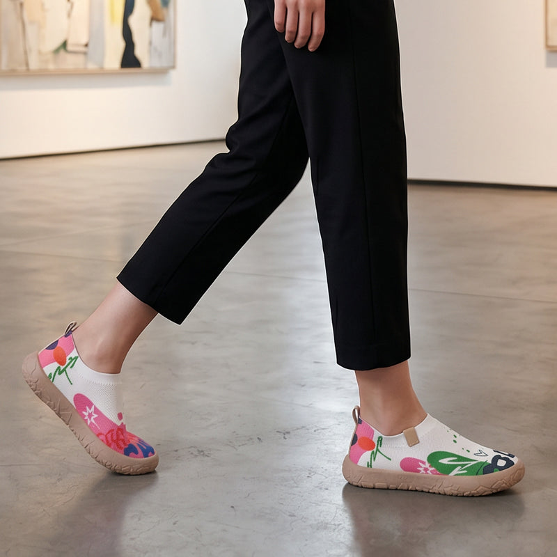 Sophia™ | Artistic Print Slip-On with Soft Sole