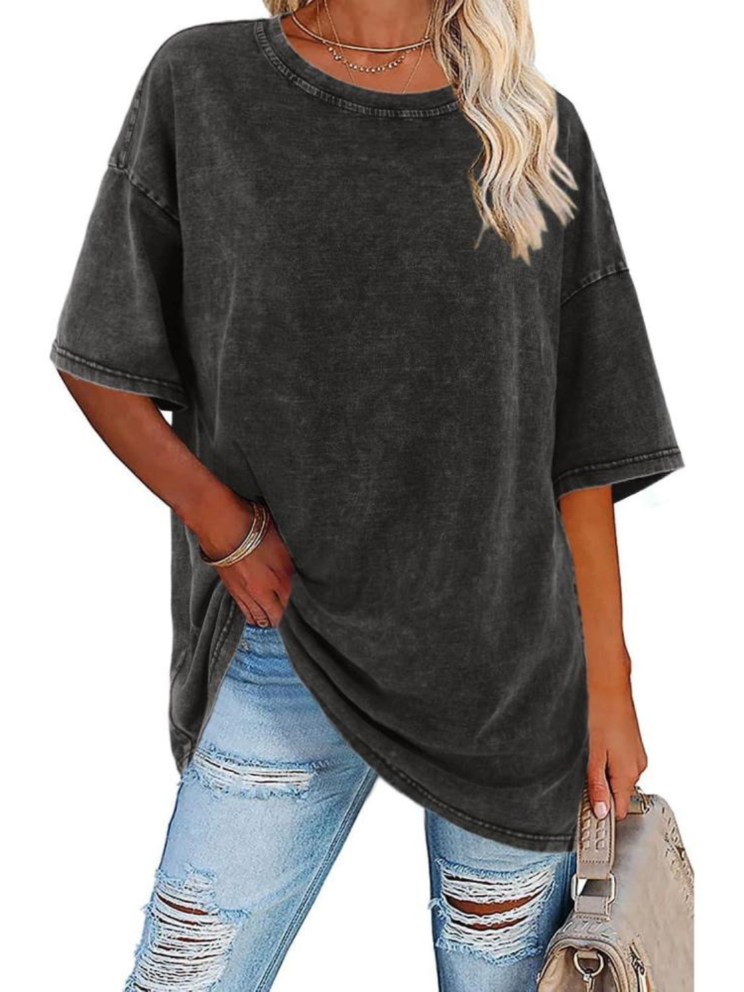 Women's T-Shirt | Oversized Vintage Wash