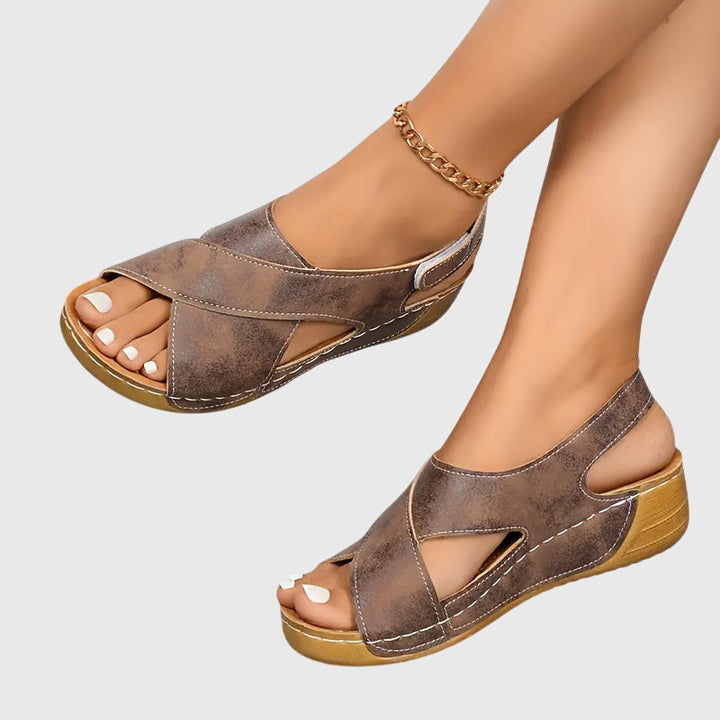 Angelina™ | Suede Sandals with Comfort Insole