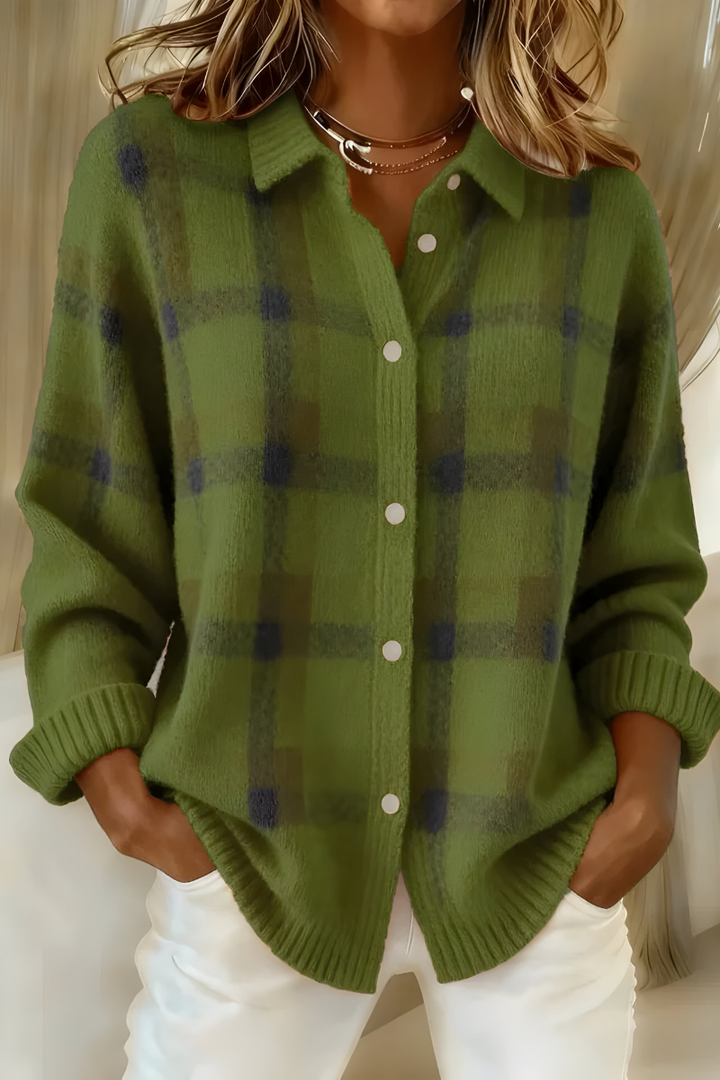 Candida | Checkered Cardigan