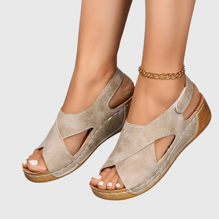 Angelina™ | Suede Sandals with Comfort Insole