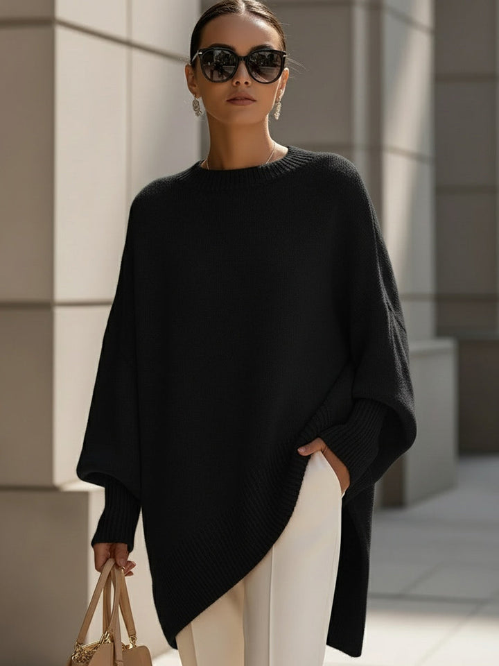 Ludovica | Oversized Sweater with Wide Neckline