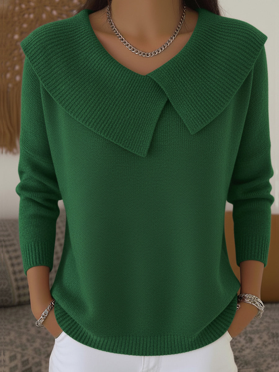 Ida | Warm Sweater with High Collar