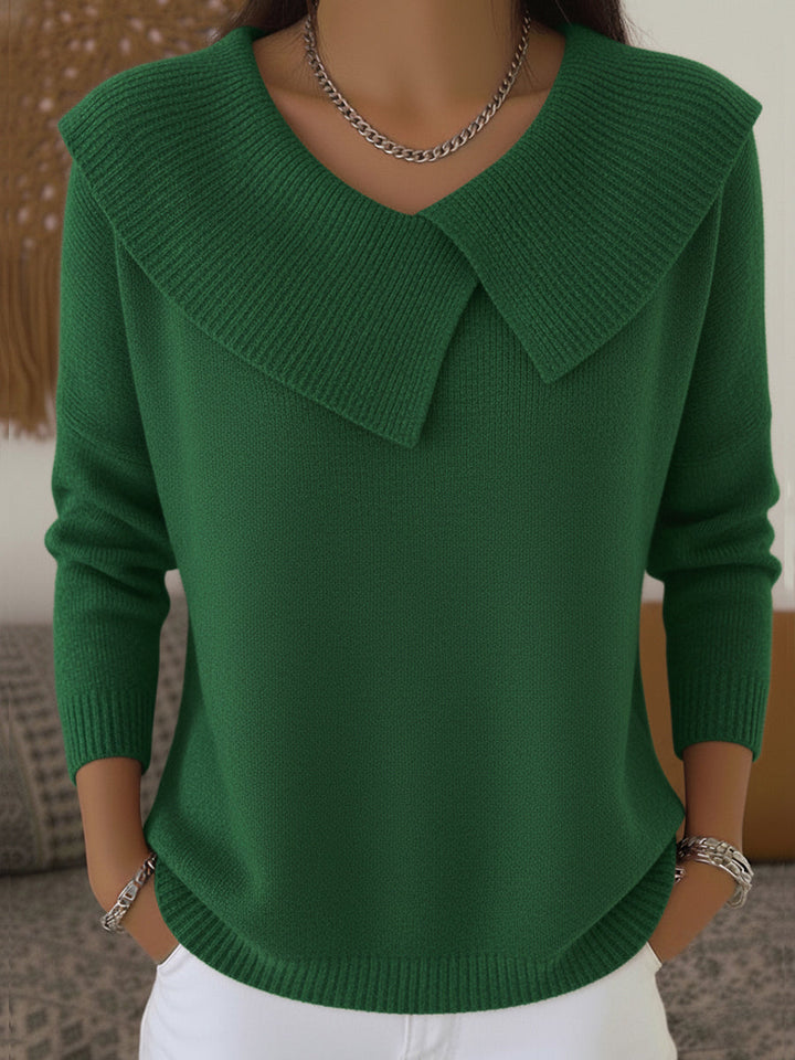 Ida | Warm Sweater with High Collar