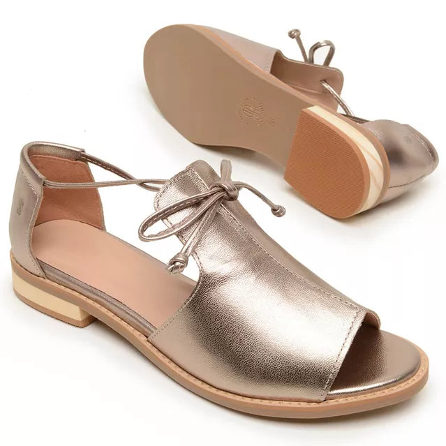 Cloe | Leather Sandals with Straps