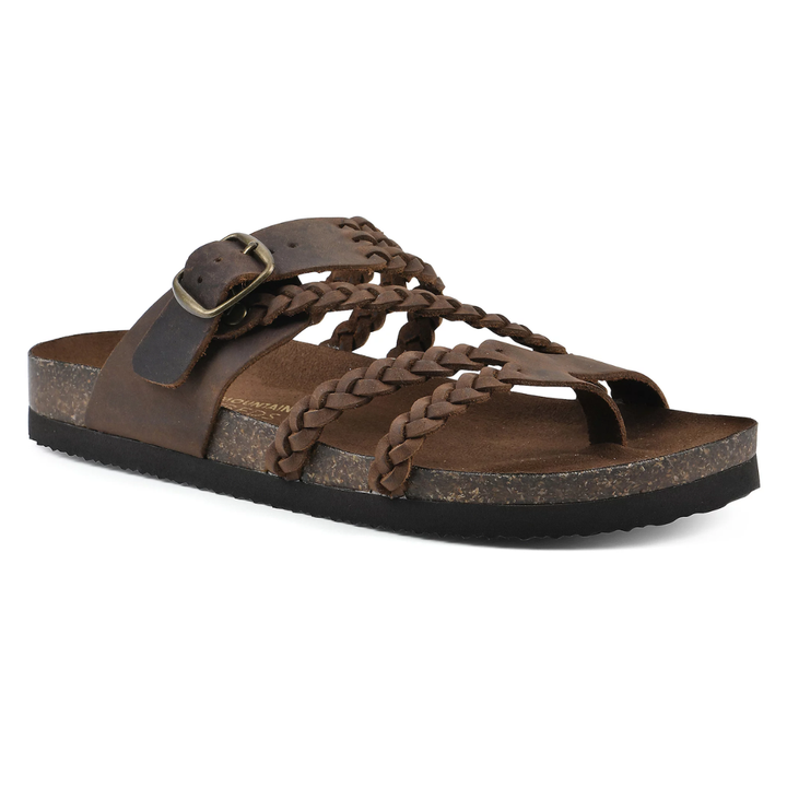 Hayleigh™ | Braided Cork Footbed Sandals