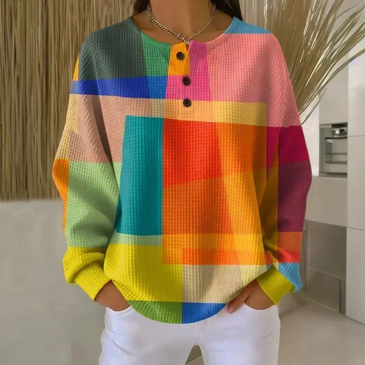 Palmira | Textured Double Layer Sweater