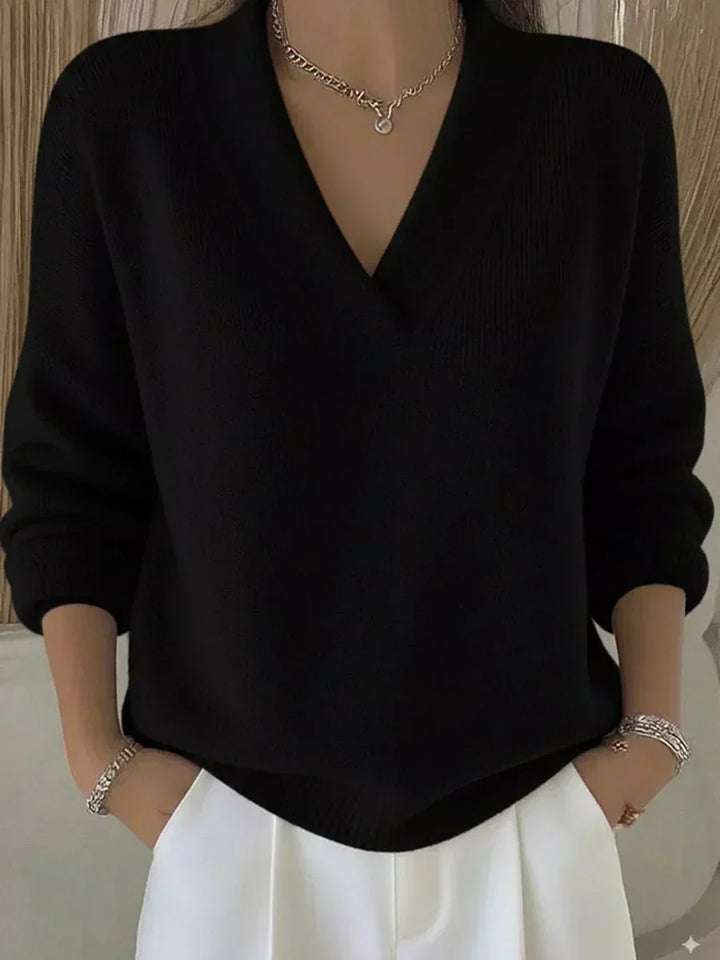 Viola | Soft V-Neck Sweater