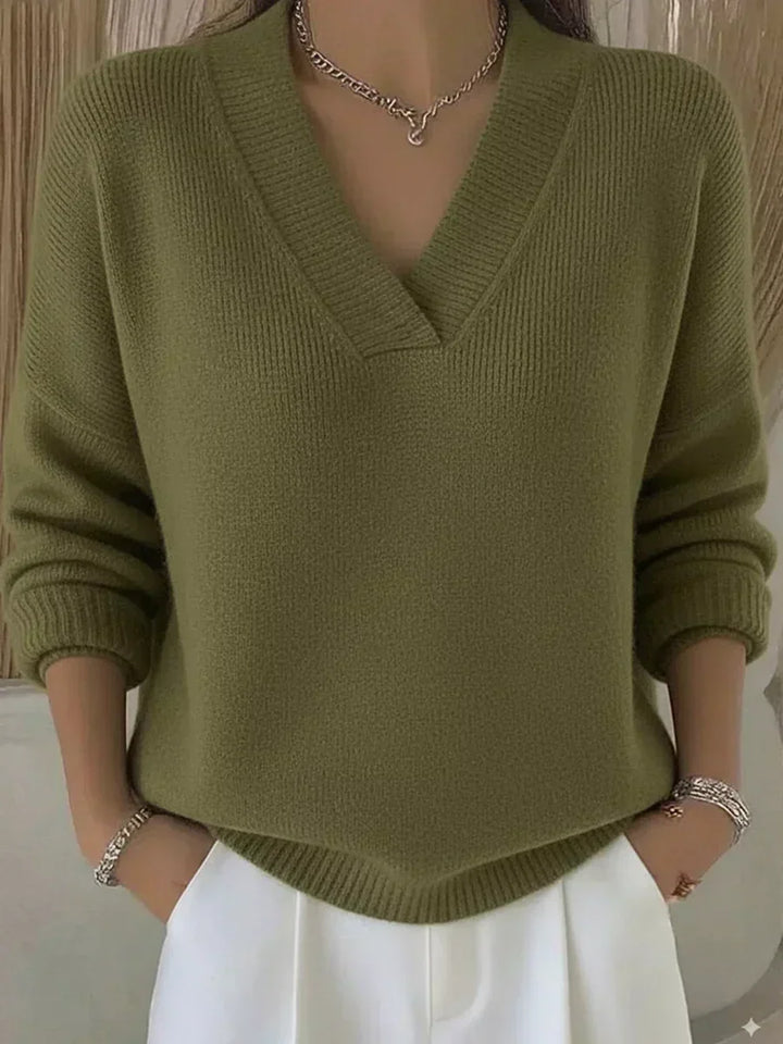 Viola | Soft V-Neck Sweater