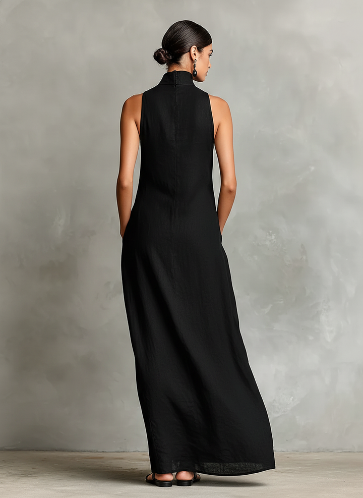 Catalina | Long Minimalist Sleeveless Dress