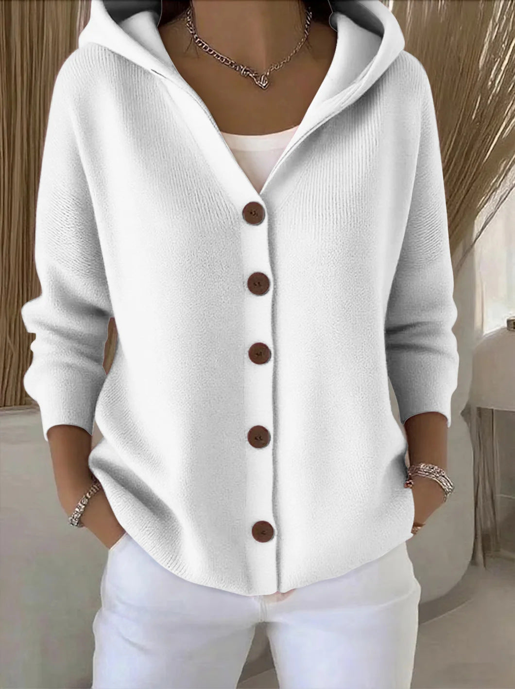 Rosetta | Hooded Cardigan