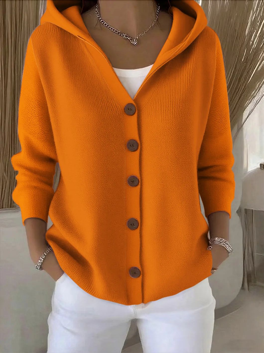 Rosetta | Hooded Cardigan