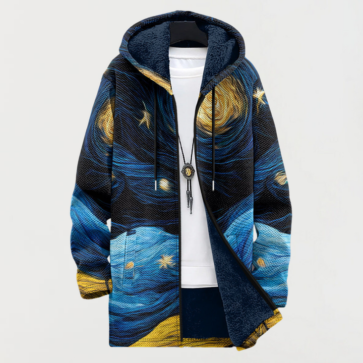 Harper | Celestial Pattern Coat