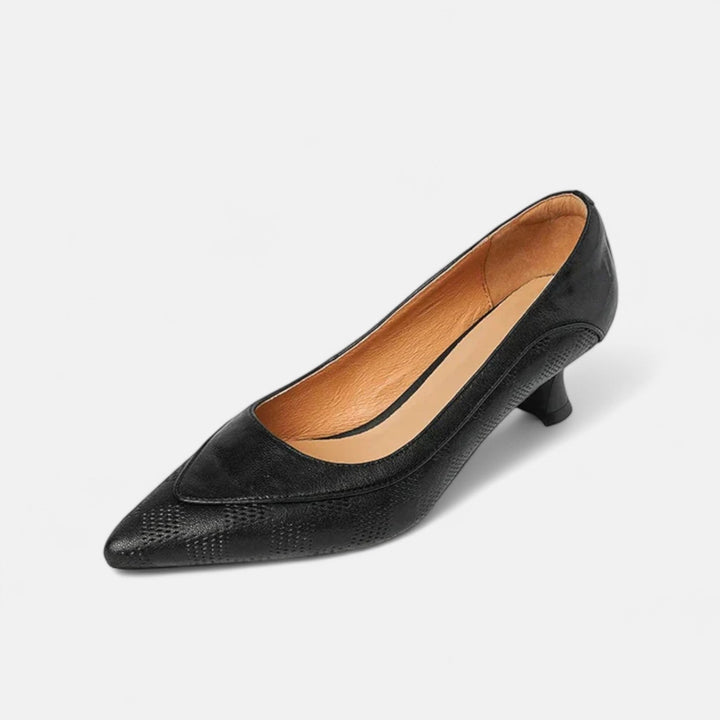Claire™ | Leather Heels