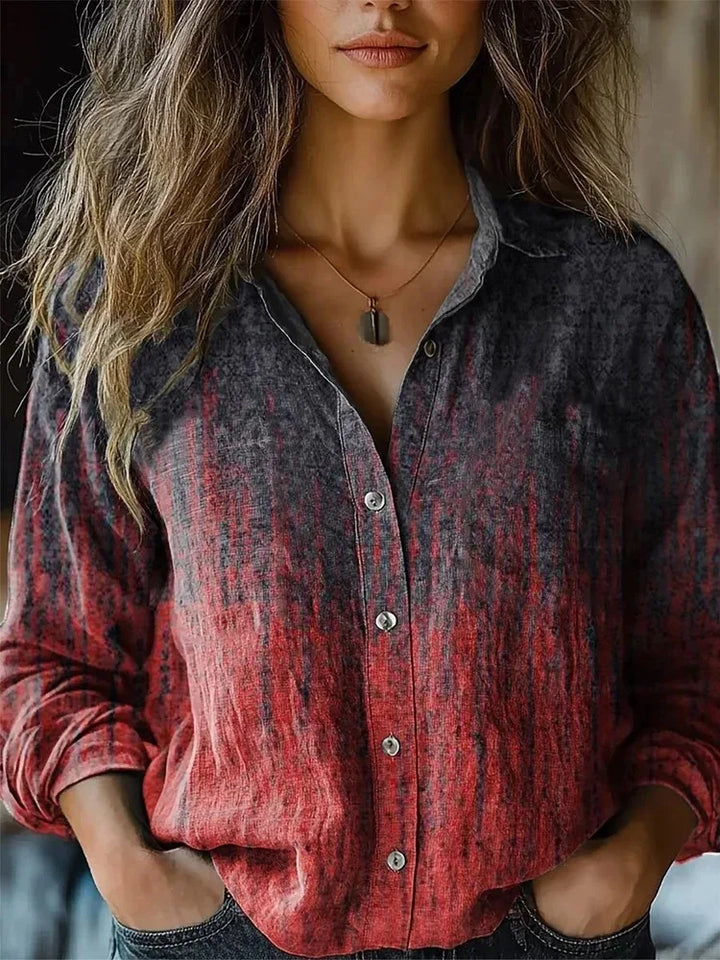 Women's Blouse | Long Sleeve Floral