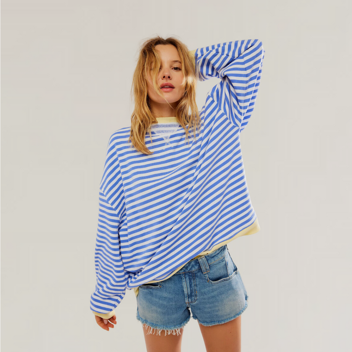 Florence | Relaxed Striped Sweater