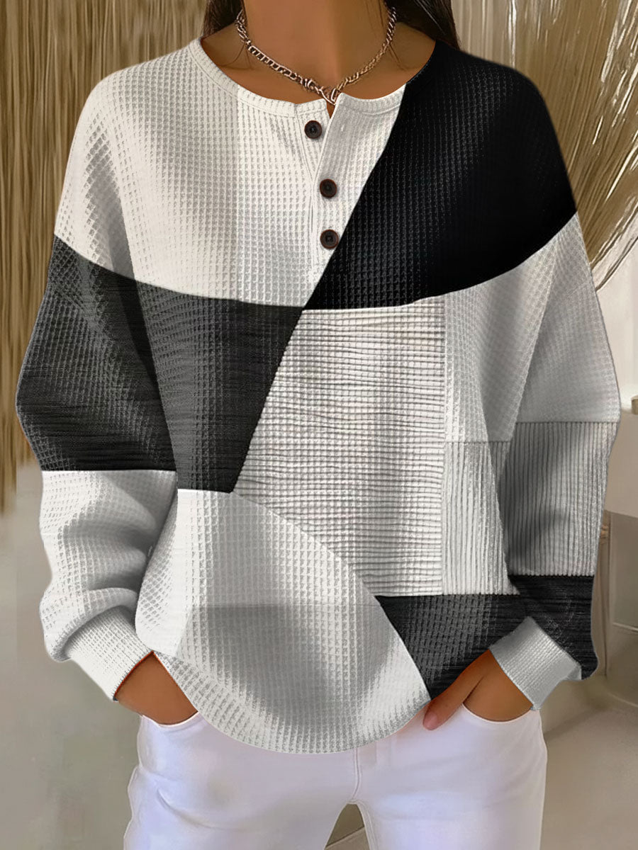 Palmira | Textured Double Layer Sweater
