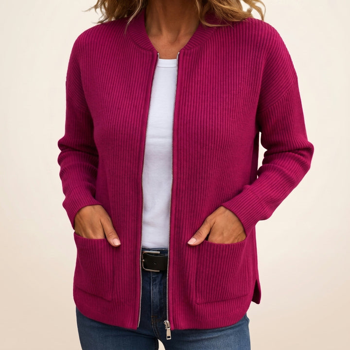 Annika | Women's Cozy Cardigan with Deep Pockets