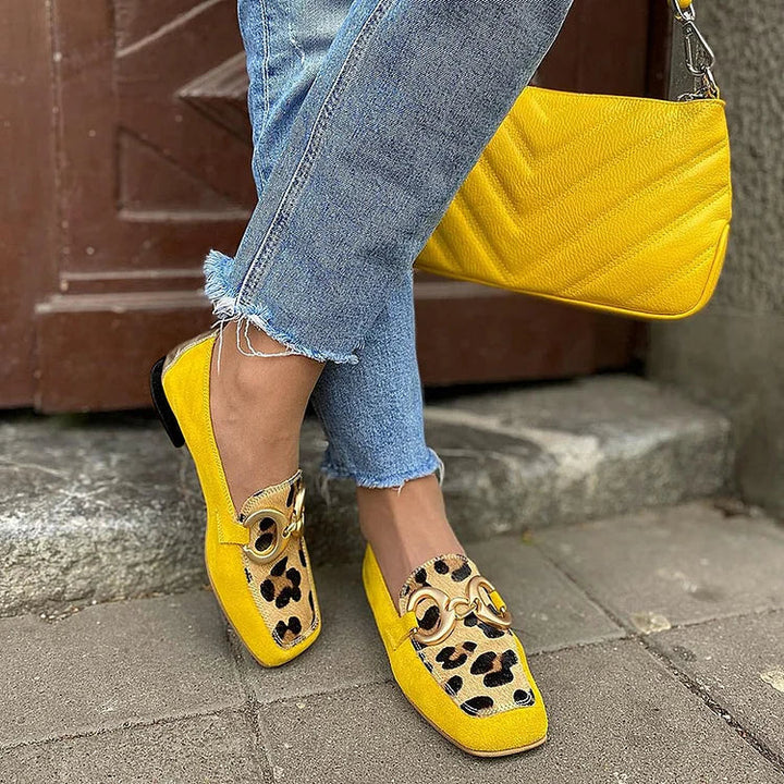Émilie | Women's Animal Print Loafers