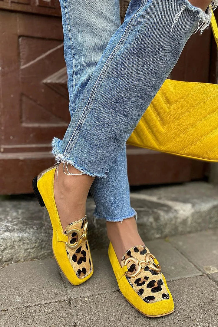 Émilie | Women's Animal Print Loafers