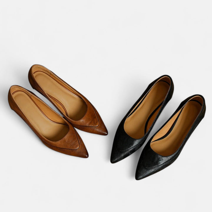 Claire™ | Leather Heels