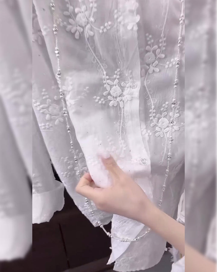 Women's Blouse | Floral Embroidered