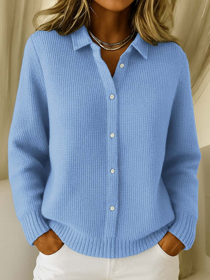 Rachele | Textured Cardigan with Buttons