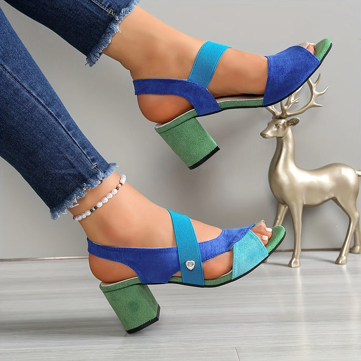 Belle™ | Cross Strap Comfort Heels