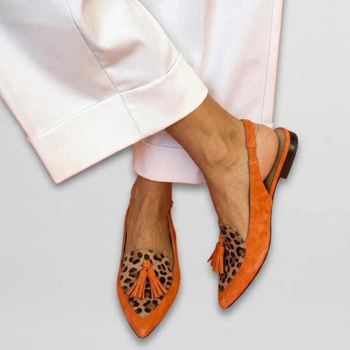 Amélie | Women's Strappy Sandals with Fringe