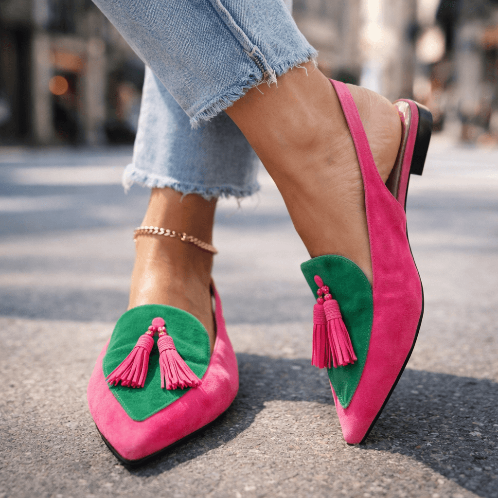 Amélie | Women's Strappy Sandals with Fringe