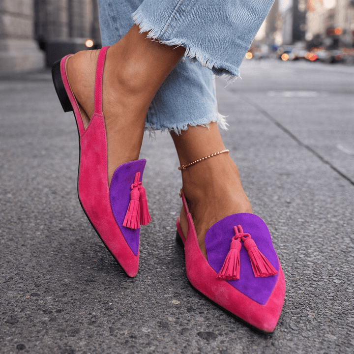 Amélie | Women's Strappy Sandals with Fringe