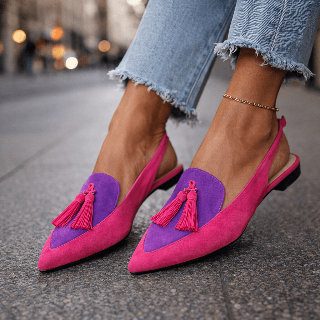 Amélie | Women's Strappy Sandals with Fringe