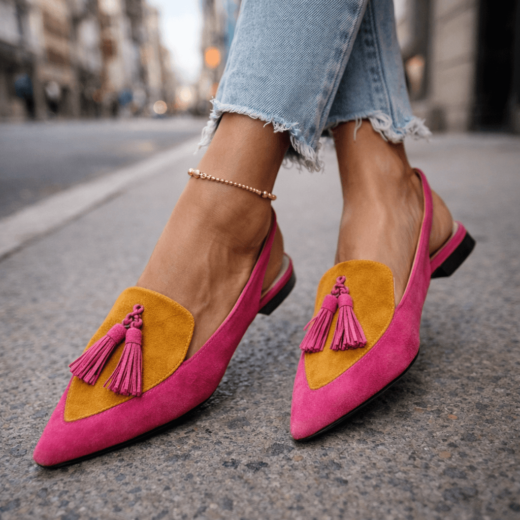 Amélie | Women's Strappy Sandals with Fringe