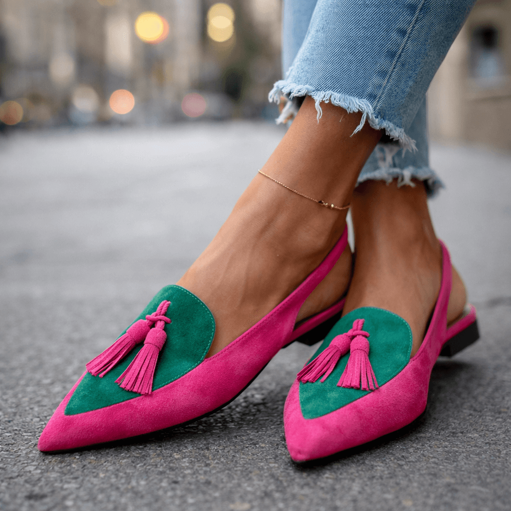 Amélie | Women's Strappy Sandals with Fringe