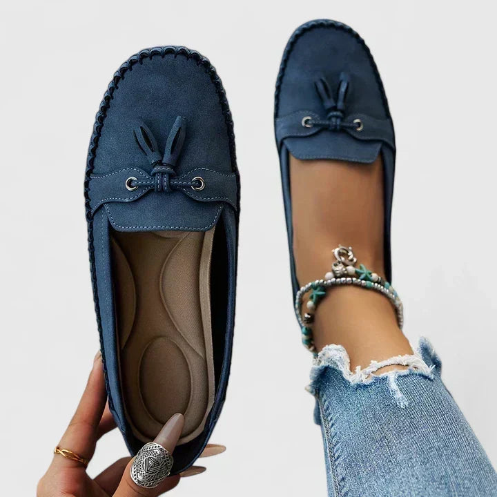 Pauline | Women's Moccasins with Bow