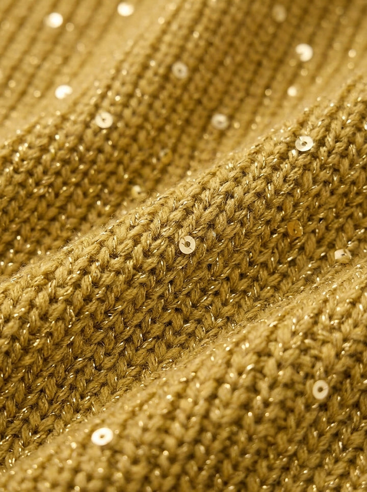 Hydrangea | Oversized Cardigan with Golden Buttons