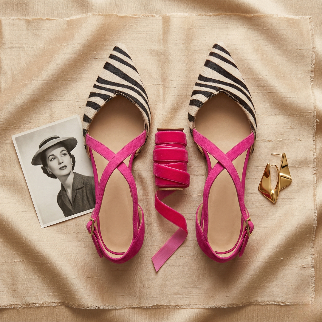 Margaux | Women's Strap Ballerinas