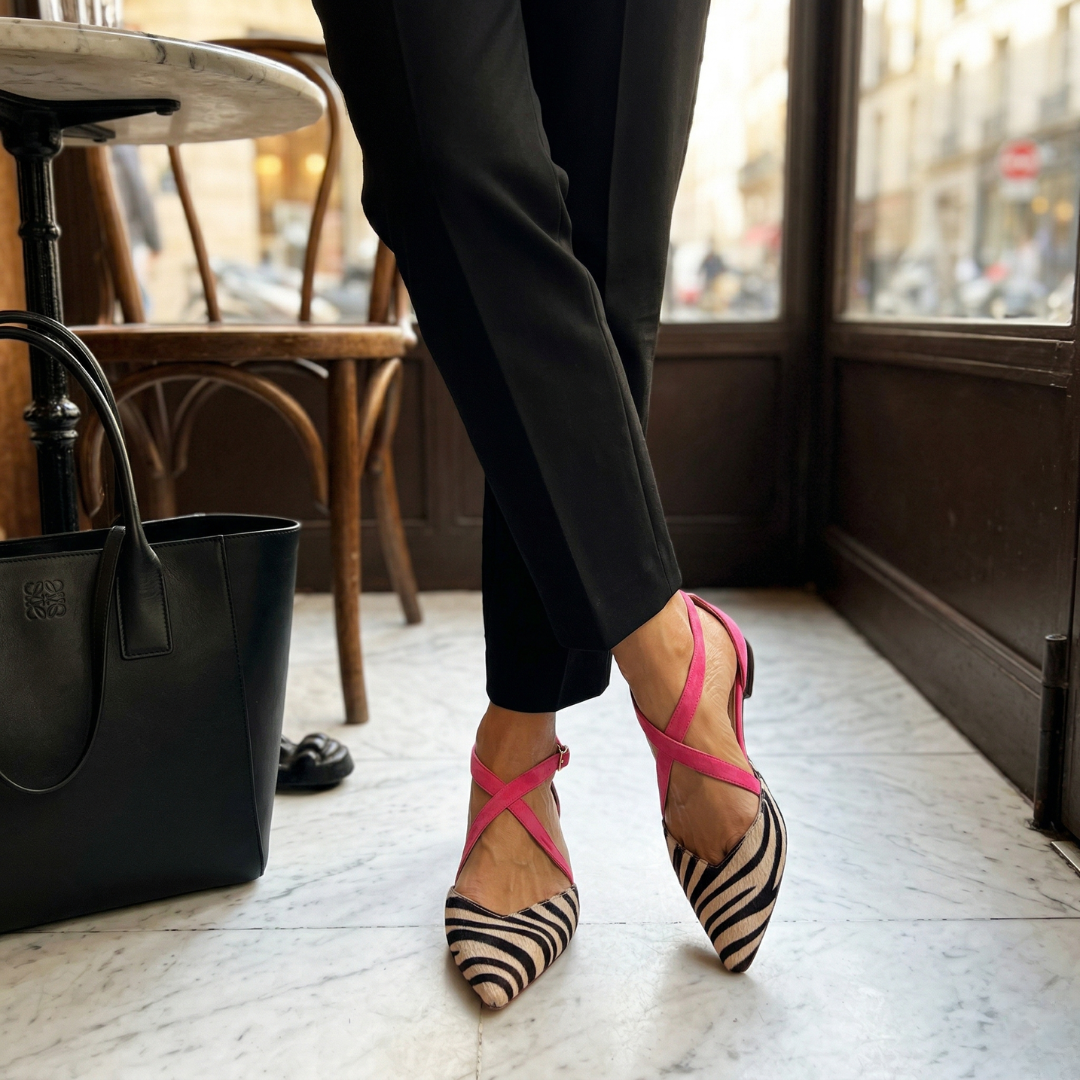 Margaux | Women's Strap Ballerinas