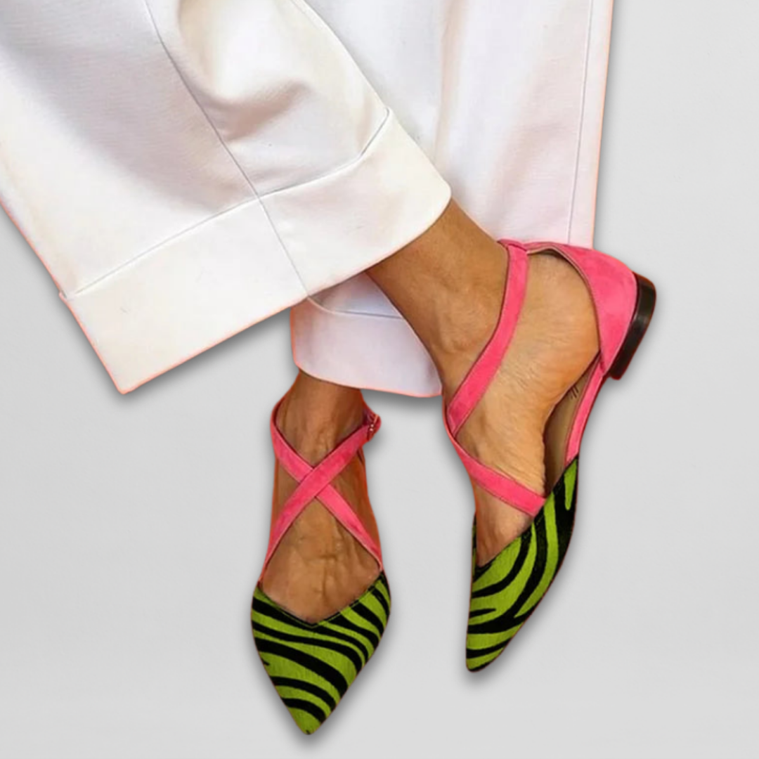Margaux | Women's Strap Ballerinas