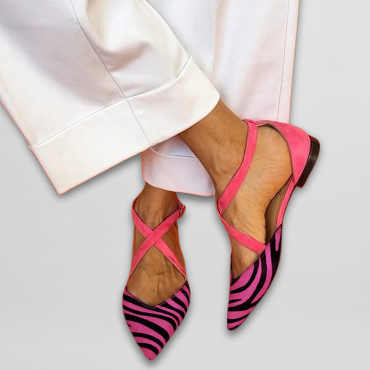 Margaux | Women's Strap Ballerinas
