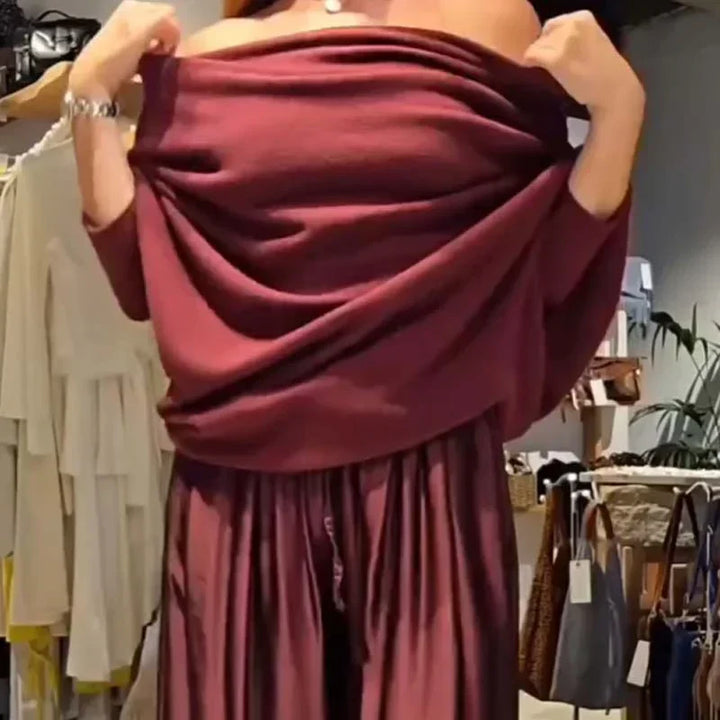Georgina™ Elegant Off-Shoulder Set