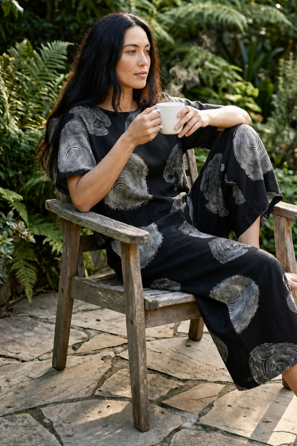 Bertille™ | Floral Two-Piece Wide-Leg Set