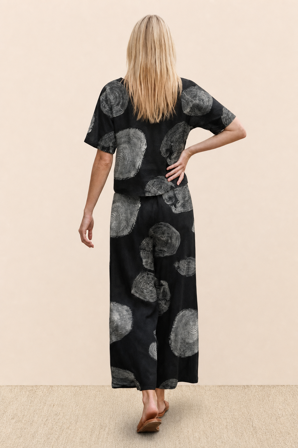 Bertille™ | Floral Two-Piece Wide-Leg Set